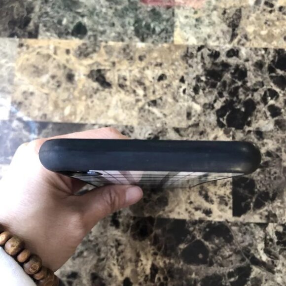 iPhone XS Max 6.5 Inch Plaid Green Phone Cover Case New Open Package - Picture 5 of 12